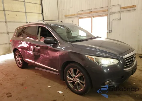 2013 Infiniti Jx35 z USA, uszkodzony, nr VIN 5N1AL0MM5DC321086